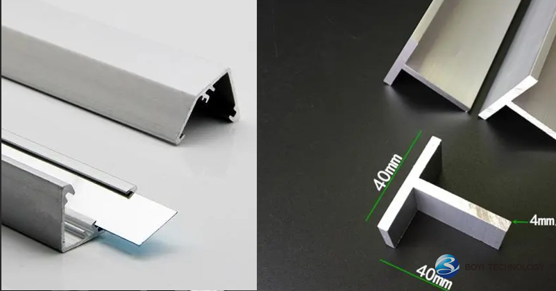 What is the difference between extruded aluminum T-slot and V-slot
