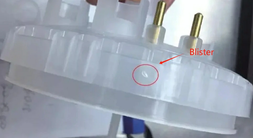 Injection Molding Defects-Blister