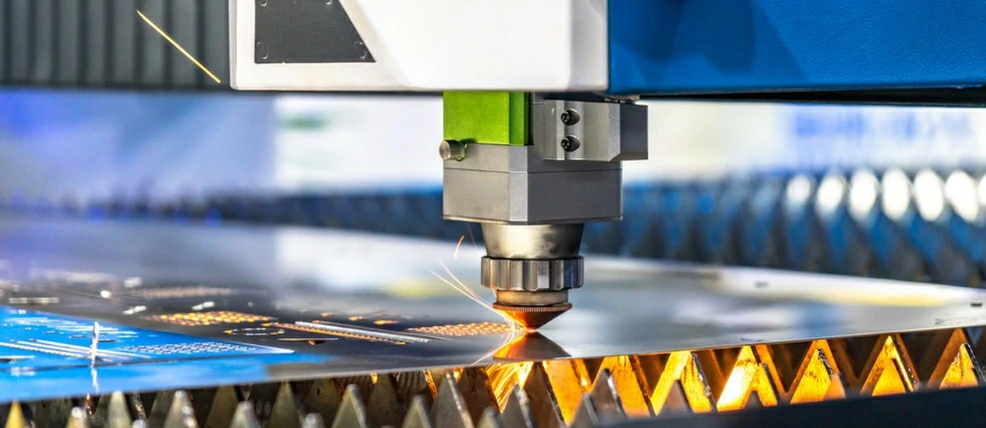 perforated metal sheet - laser cutting