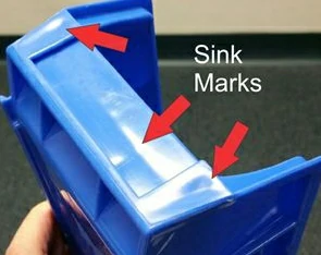 injection molding sink marks